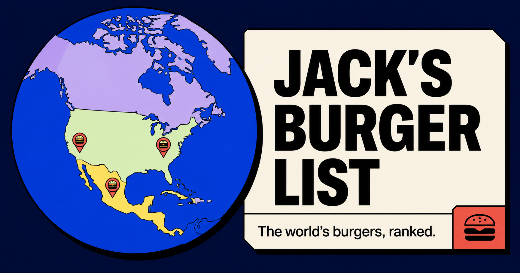 I made a Burger ranking website!